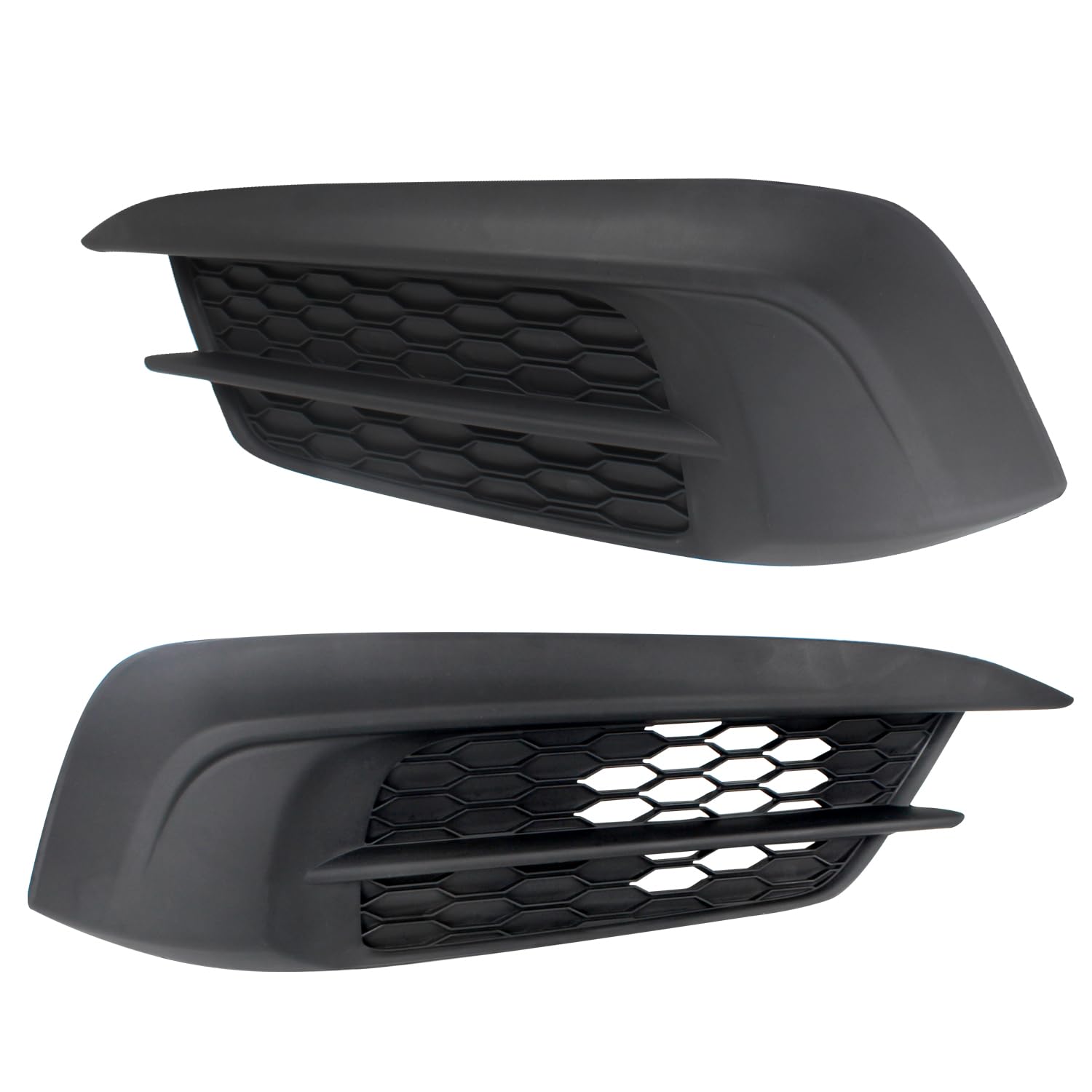 2Pcs Front Bumper Fog Light Cover Assembly Compatible with Honda